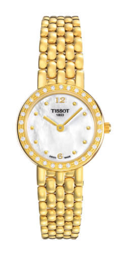 Tissot Caliente Quartz 19.3 Yellow Gold / Diamond / MOP / Bracelet